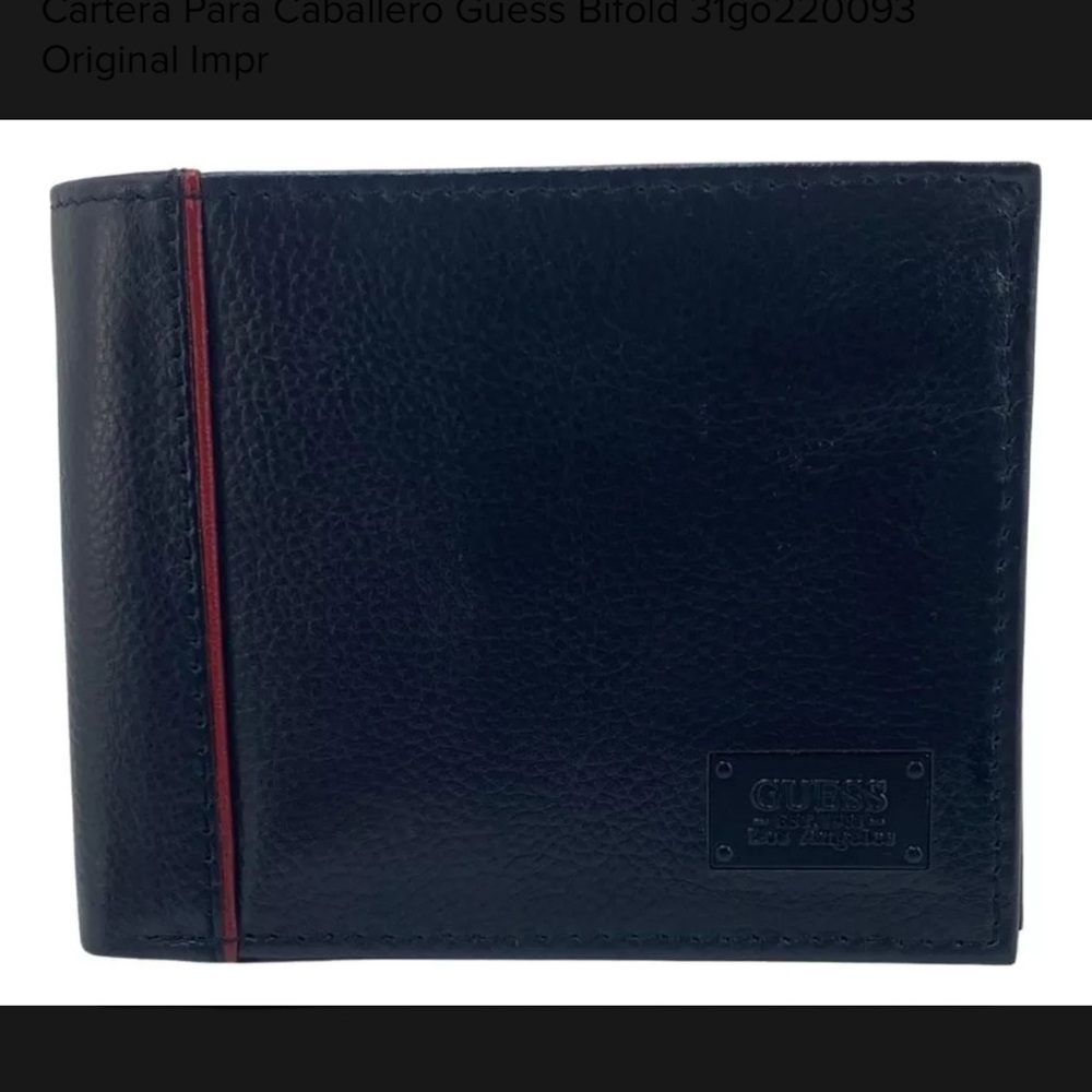 NWT Guess wallet Black MEN - Picture 8 of 8